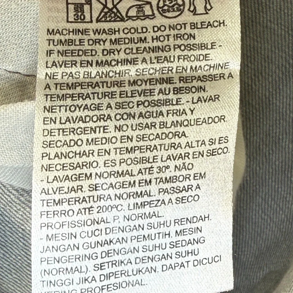 Levi's 505 Light Gray Wash Straight Leg Mens Jeans 40x30 (Act 39x29) Casual Work